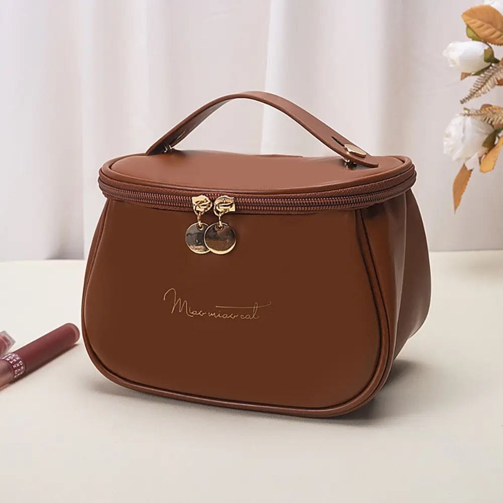 Premium Cosmetic Case, Cute PU Makeup Bag For Women, Waterproof Travel Make Up Pouch, Large Capacity Portable Cosmetic Case, Multifunctional Toiletry Bag, Makeup Storage Bags with Handle and Divider, Cosmetic Makeup Bag for Women Girls Premium Cosmetic Case, Cute PU Makeup Bag For Women, Waterproof Travel Make Up Pouch, Large Capacity Portable Cosmetic Case, Multifunctional Toiletry Bag, Makeup Storage Bags with Handle and Divider, Cosmetic Makeup Bag for Women Girls